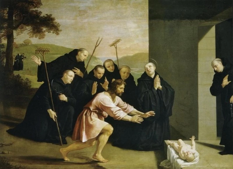 Il miracolo del bambino risorto - Bruxelles, Museo Reale di Belle Arti